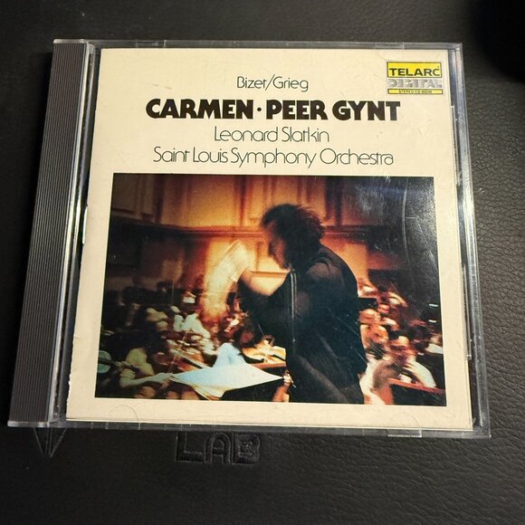 Bizet/Grieg "Carmen/Peer Gynt" CD Telarc Digital Saint Louis Symphony TESTED - Picture 1 of 2